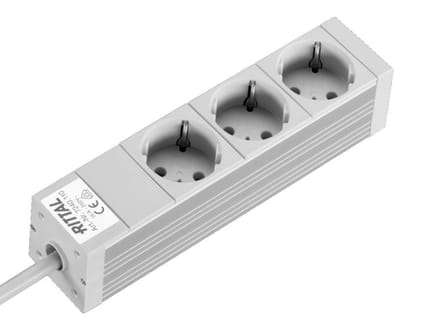 Rittal DK 7240.110 Stekkerdoos Drievoudig Aluminium Meerdere kleuren 1 stuk(s)