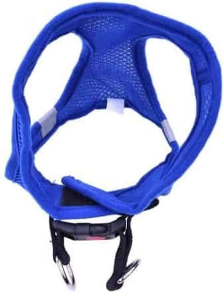 De-Tail Harnas polyester zacht XL 50- 52 cm Zwart