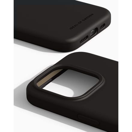 iDeal of Sweden Silicone Case geschikt voor Apple iPhone 15 Pro - Zwart