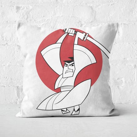 Samurai Jack Sunrise Square Cushion - 50x50cm