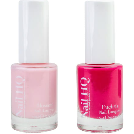 Nail HQ Pretty &amp; Pink Duo 2 x 10 ml