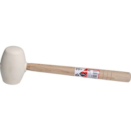 Rubi Rubberhamer Rond, Wit 250g