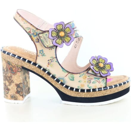 Dames Pumps Laura Vita Naomio 16 Beige - Maat 40