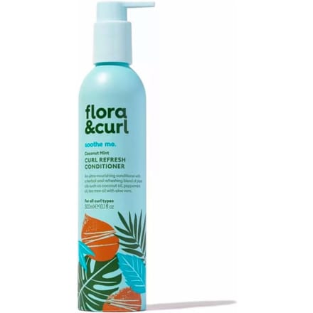 Flora & Curl Flora &amp; Curl Soothe Me Coconut Mint Curl Refresh Conditioner 300 ml