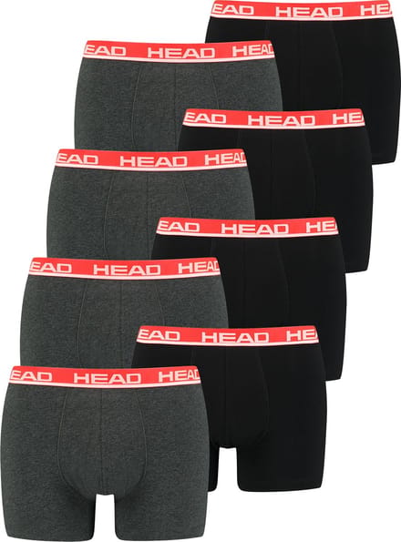 BOXERS Set van 8 Head Heren Basic Boxer Broek Shorts Ondergoed Ondergoed Set van 8