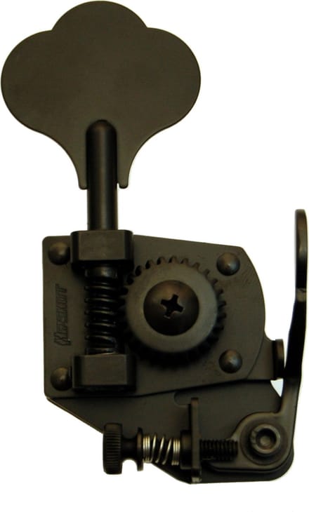 Hipshot D'Tuner Extender Key BT7 zwart - Basgitaar stemmechaniek