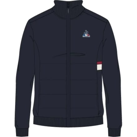Le Coq Sportif Tri Sp Hybride N°1 Sweatshirt Met Rits Blauw L Man