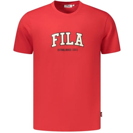 Fila Rosso Katoenen Heren T-shirt
