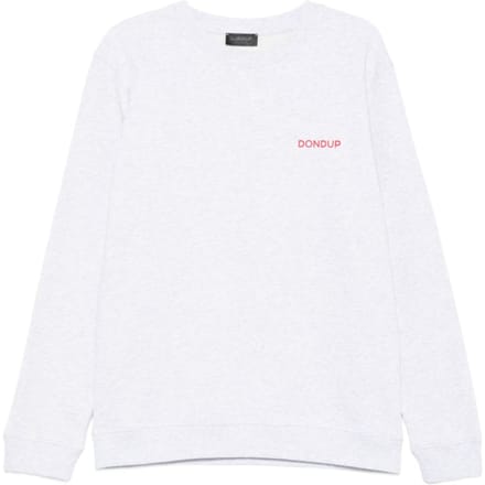Dondup heren grijze sweatshirt micro logo