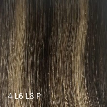 Balmain Genius Backstage Weft Human Hair #4 L6 L8 P 55cm
