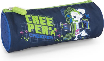 Minecraft Etui Rond, Creeper - 22 x 8 cm - Polyester