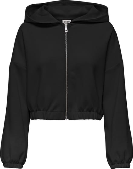 ONLY - ONLSCARLETT LS ELASTIC ZIP HOOD SWT Dames Trui