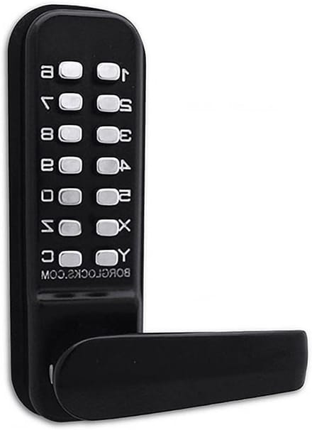 BORG LOCKS BL4401 Houten Poort Digitaal Lock Met Optionele Holdback