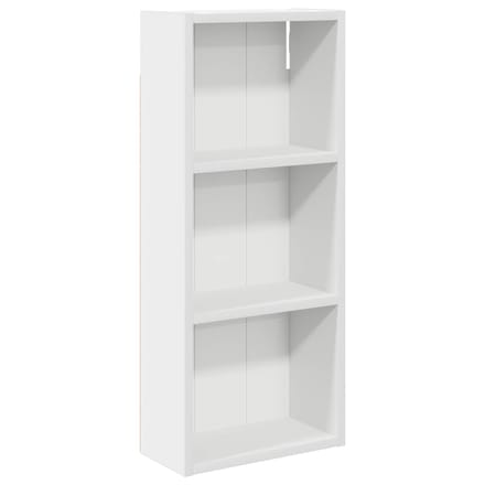 vidaXL - Badkamer - wandkast - Wit - 30 - x - 14 - x - 70 - cm - Geconstrueerd - hout