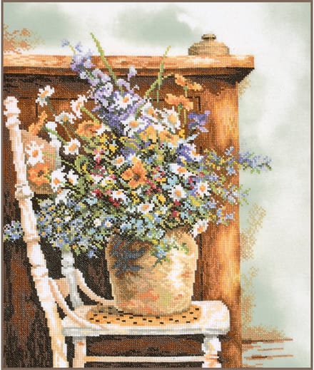 Lanarte - Telpakket kit Floral vintage art - PN-0216136