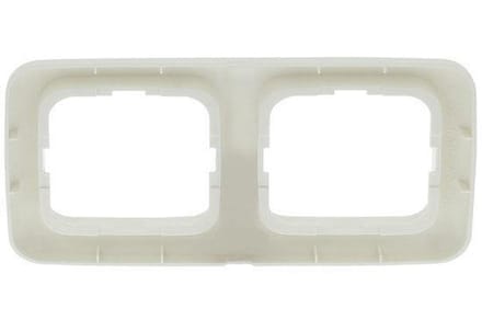 Busch-Jaeger Reflex Inbouw Afdekplaat - 2-voudig - Polarwit