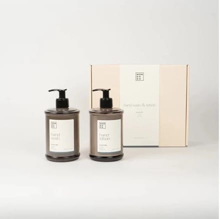 Mon Dada Home Spa giftset handwash 375ml + handlotion 375ml - Black Sea