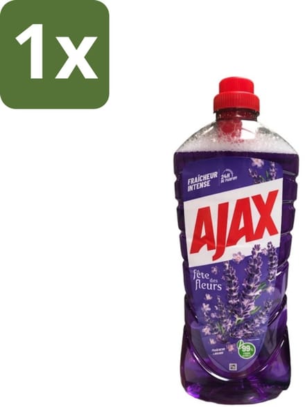 Ajax – Allesreiniger – Lavendel – 1,25 L - 1 stuk