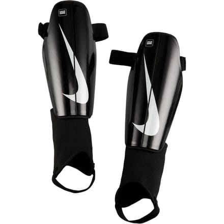 Nike Charge Shinguards scheenbeschermers zwart wit - Maat M