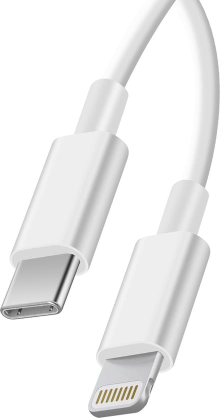 USB Type C naar Lightning 2M Oplaad- en synchronisatiekabel Maxlife Wit