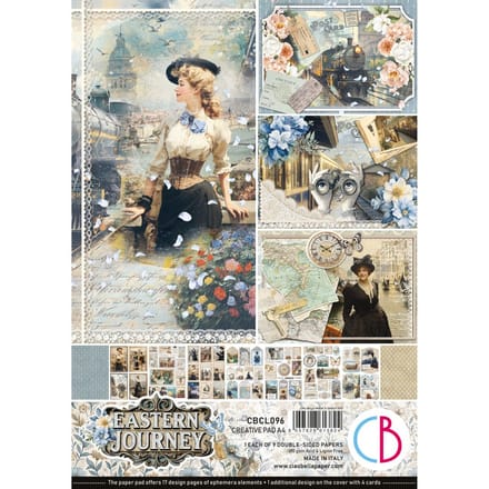 Papier set "Eastern Journey"