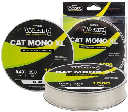 Wizard Cat Xl 1000 M Monofilament Transparant 0.350 mm