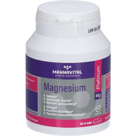 Mannavital Magnesium Platinum 90 tabletten