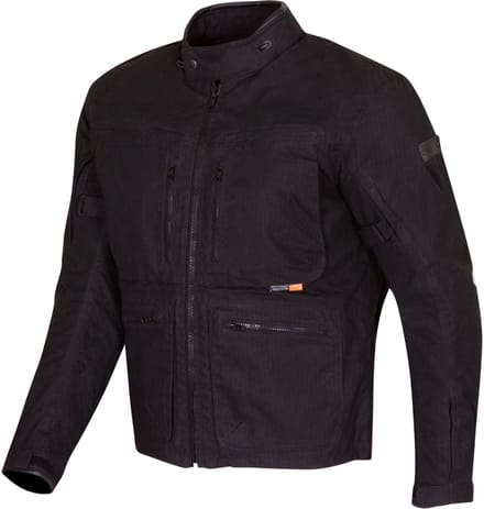 Merlin Drifter D3O Explorer Zwart Textiele Motorjas - Jas
