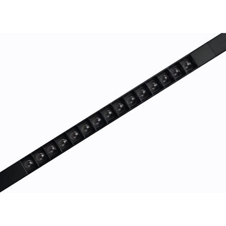 Ivela railspot Minirooler, zwart PWM 48 V 50° 3.000 K