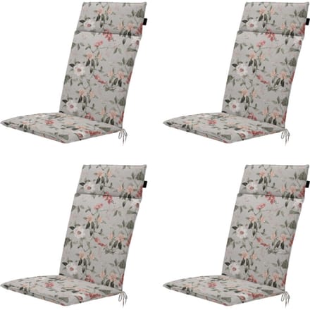 Madison - Tuintstoelkussen Hoge Rug Julliete - Multikleur - 120x50x4cm