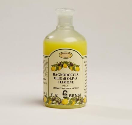 6Sensi - Bad en Douche met olijfolie & citroen- 500 ml