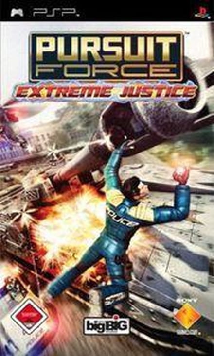 Pursuit Force Extreme Justice-(PSP)