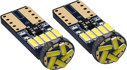 T10 - 5730 - Canbus - 5 LED - 12 volt - 2 stuks