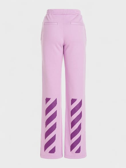 Off-White Diag Tapered Sweatpant Lilac