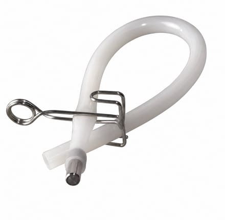 Aftapslangetje voor Stoomextractor / Ontsapper – Inclusief Klem – 26 cm