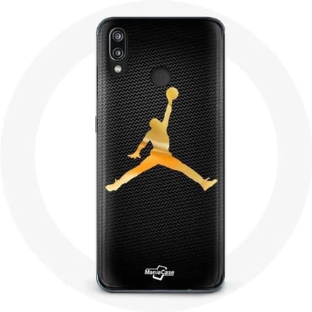 Coque - Huawei - P20 Lite Air - Jaune - Logo Michael Jordan - Souple jaune