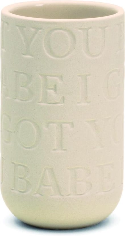 Kähler - Love Song  Vaas - 12.5cm - Crème