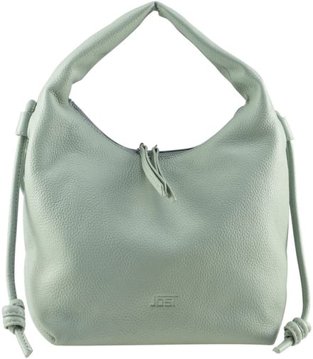 JOST Leren Schoudertas Vika Hobo Bag Lagoon Mintgroen