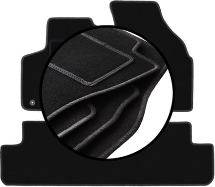Complete set veloursmatten voor: Daewoo Tacuma minivan (2000-2011)