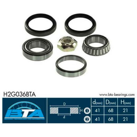 Wiellagerset BTA H2G036BTA