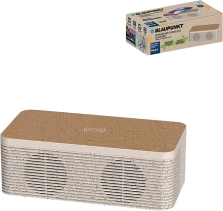 Blaupunkt Eco speaker met draadloze oplader 17 cm