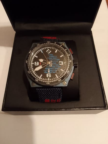 Alpha Sierra heren polshorloge Whiskey BB02 - quartz