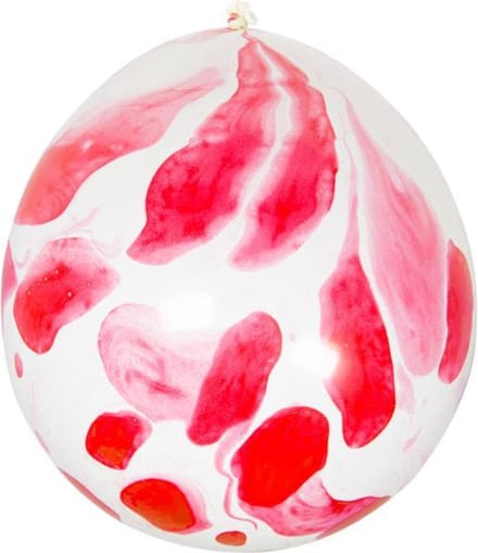 Folat - Ballonnen met Bloed 30 cm - 6 stuks