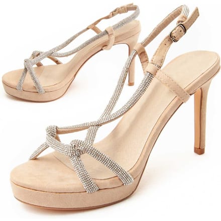 Sandalia De Tacon Para Mujer.  Montevita  Sandale2  91768 35 bruin