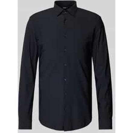 Super slim fit zakelijk overhemd met knoopsluiting