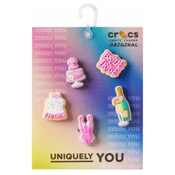 Crocs Jibbit Bachelorette Vibes 5 Pack | Multicolour | Maat: One Size