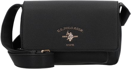 U.S. POLO ASSN. schoudertas Stanford Flap Bag Black zwart