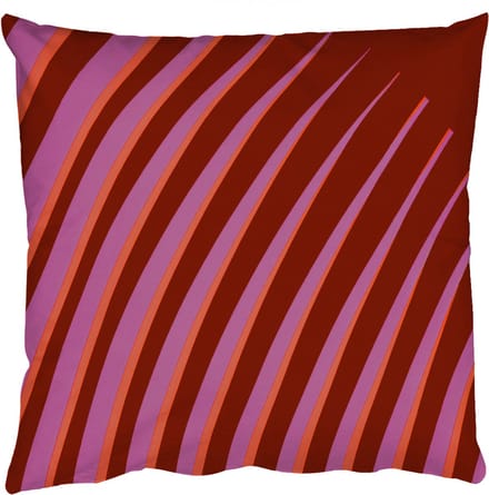 Sierkussens - Kussentjes Woonkamer - 60x60 cm - Lijnen - Rood - Beweging