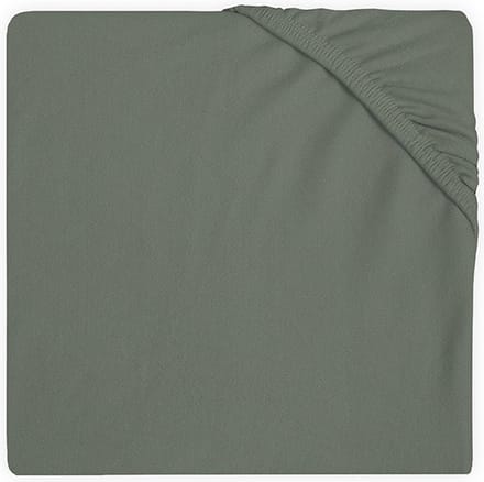 Jollein Hoeslaken Jersey Boxmatras 75x95cm Ash Green