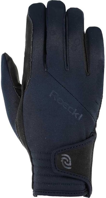 Handschoen Winya Black - 7 | Paardrij handschoenen